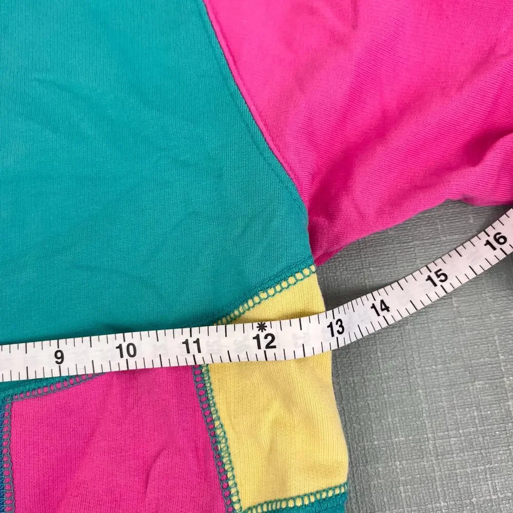 Vintage Gymboree Color Block Long Sleeve T-Shirt Small 2-3